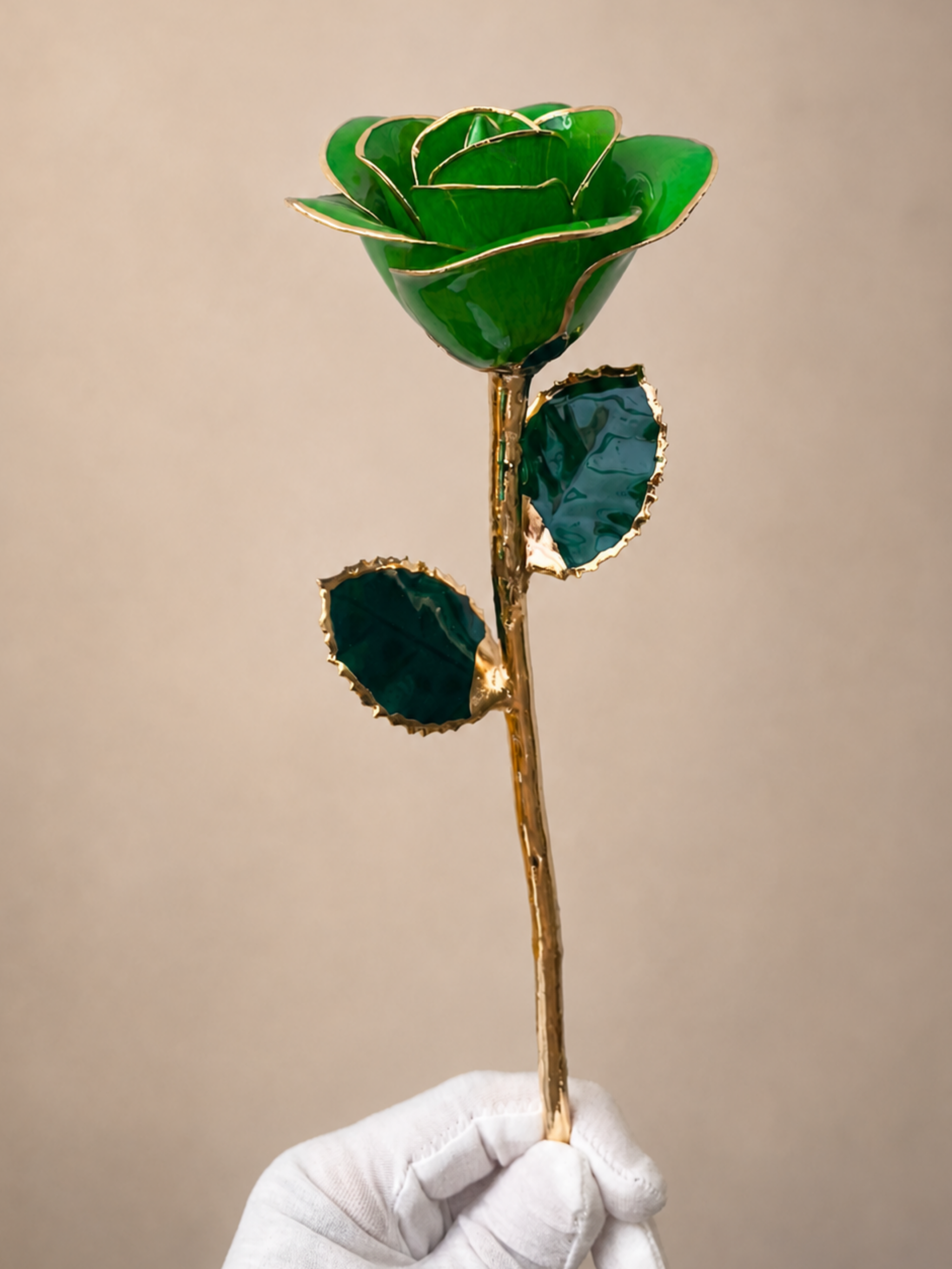 Luxury Emerald Green Rose